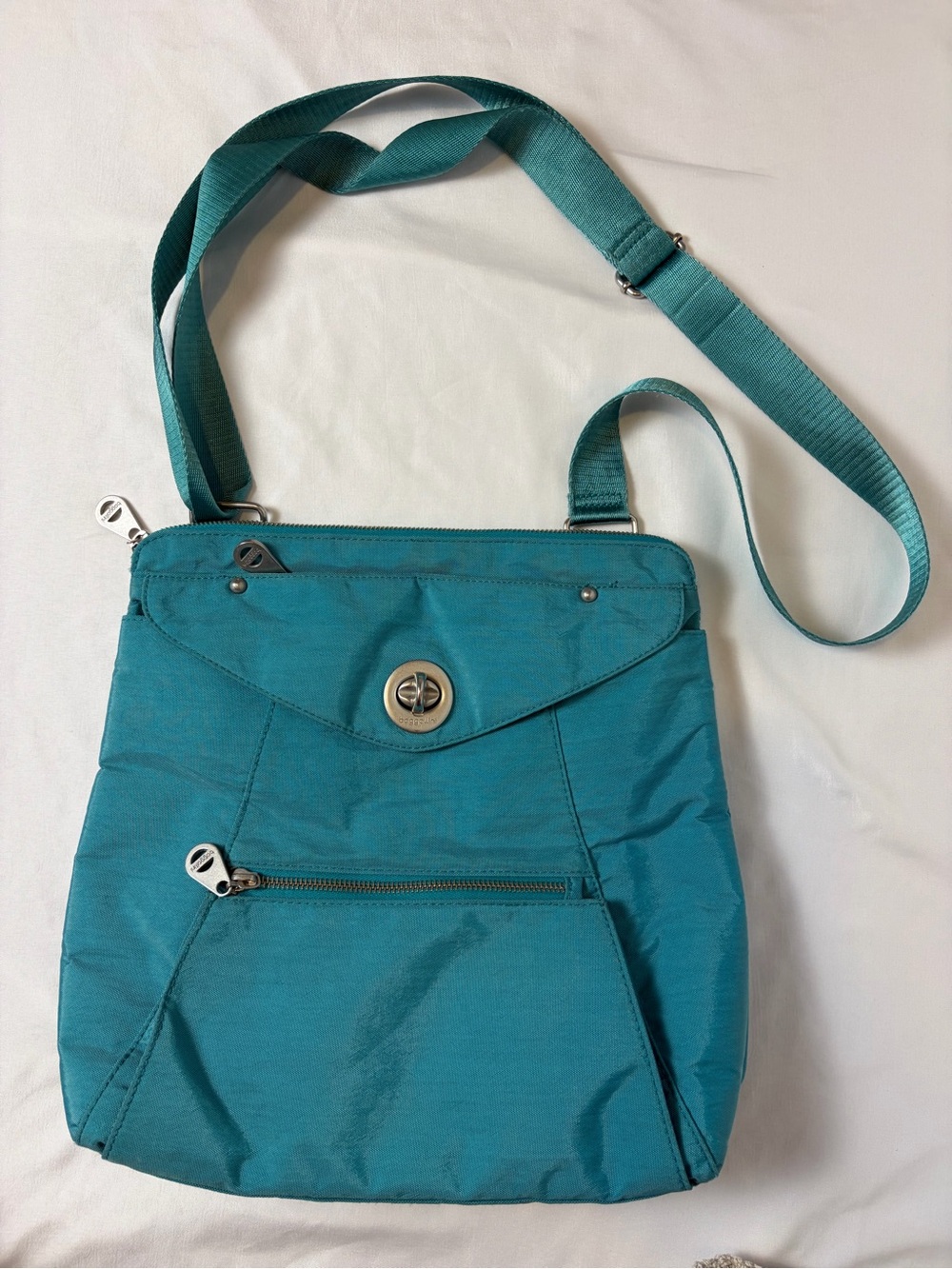 Baggallini Crossbody Teal Shoulder Bag - Women's Everyday Tote